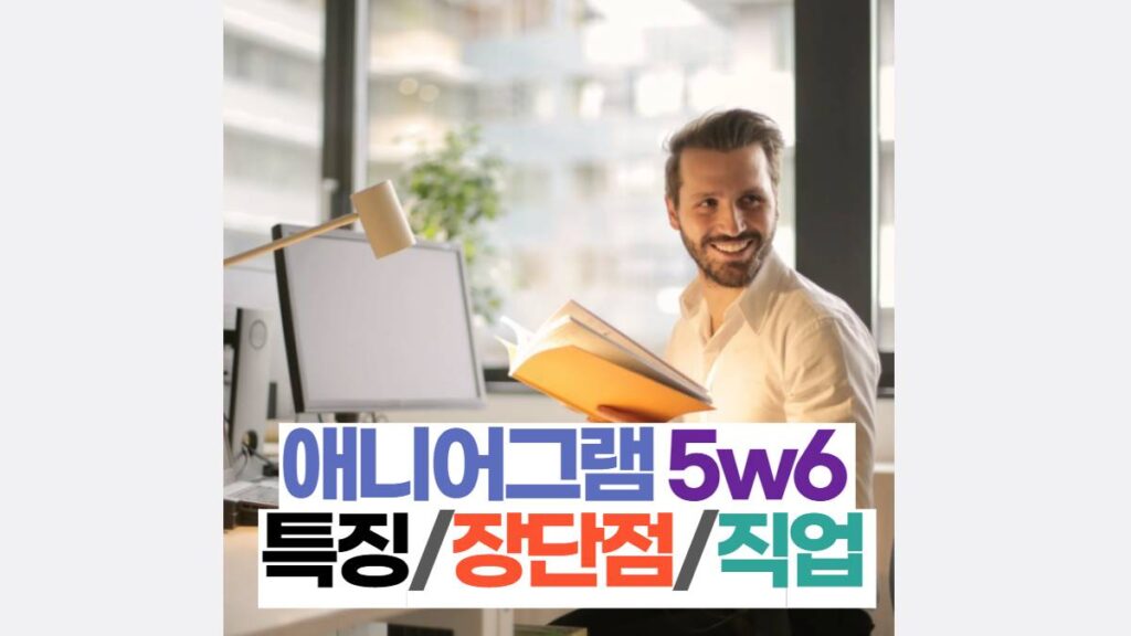 애니어그램 5w6  특징/장단점/직업 