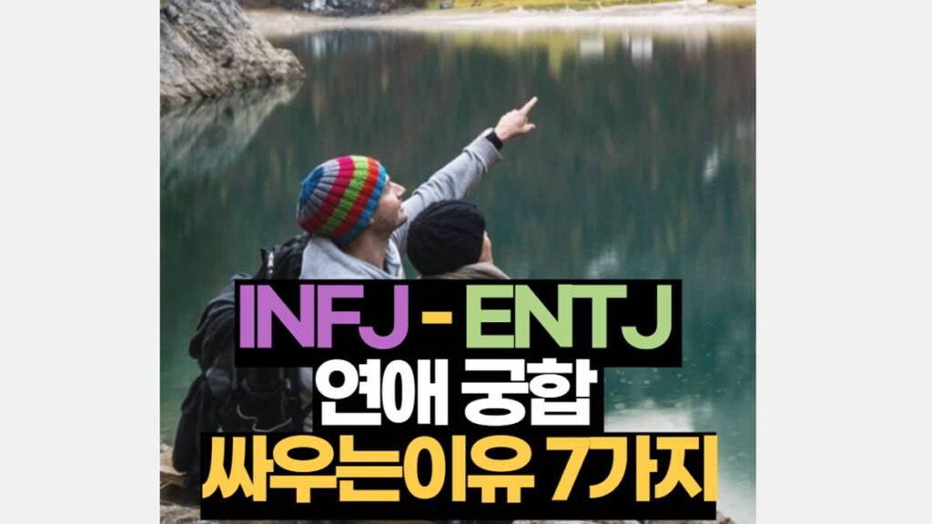 INFJ-ENTJ 궁합 연애 특징 싸움 원인 7가지