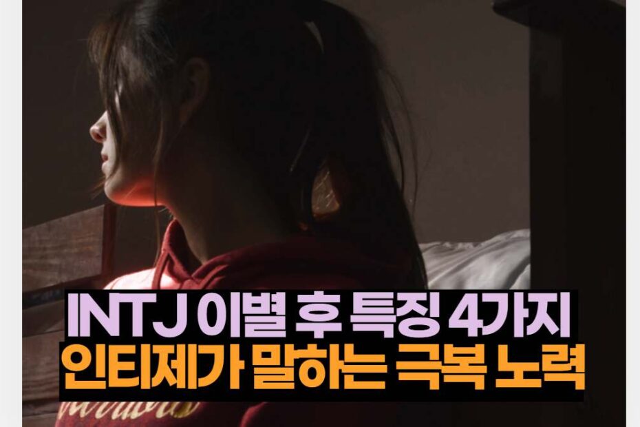 INTJ 이별 후 특징 4가지  인티제가 말하는 극복 노력