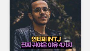 인티제 INTJ  진짜 귀여운 이유 4가지