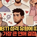 MBTI 성격 유형에 따른 가장 큰 연애 결점