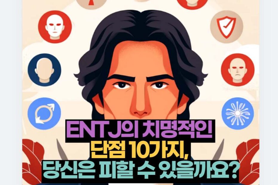 ENTJ의 치명적인  단점 10가지,  당신은 피할 수 있을까요?