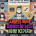 사랑의 독약  피해야 할 남자  유형 10가지