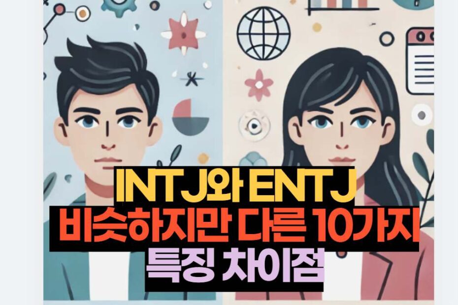 INTJ와 ENTJ  비슷하지만 다른 10가지 특징 차이점