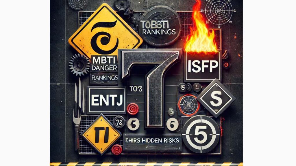 MBTI 유형별 위험도 랭킹 TOP 5 내 안에 잠재된 위험성? 6 MBTI 유형별 위험도 랭킹 TOP 5 내 안에 잠재된 위험성?