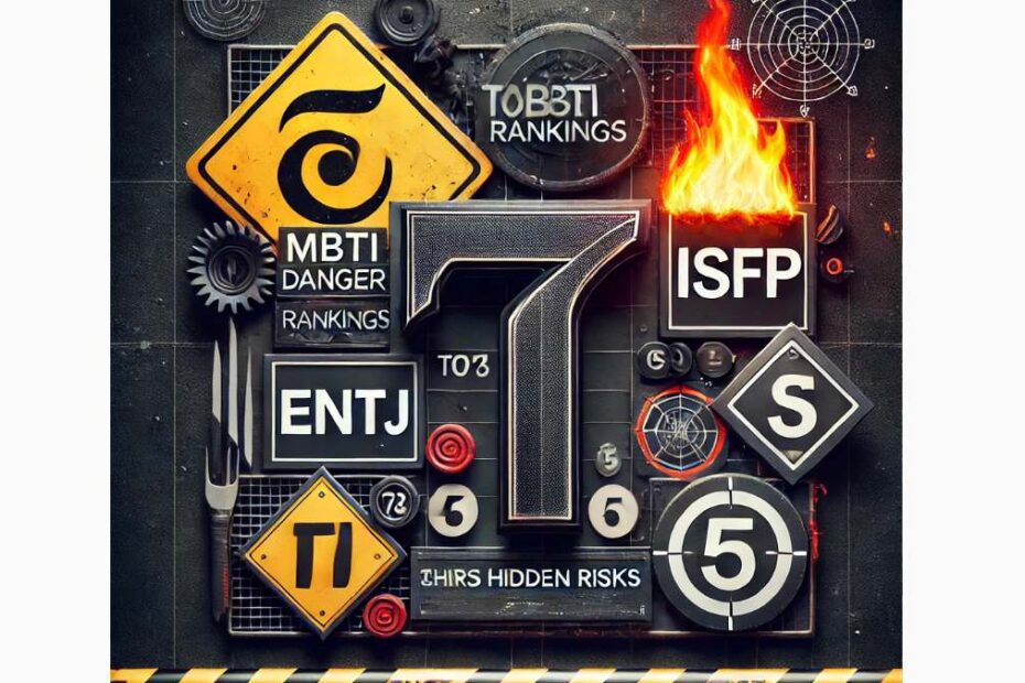 MBTI 유형별 위험도 랭킹 TOP 5 내 안에 잠재된 위험성?