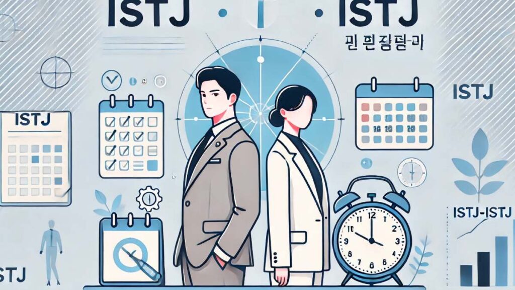 ISTJ끼리의 만남 ISTJ-ISTJ 궁합 점수 잘 맞는 이유와 다툼의 원인