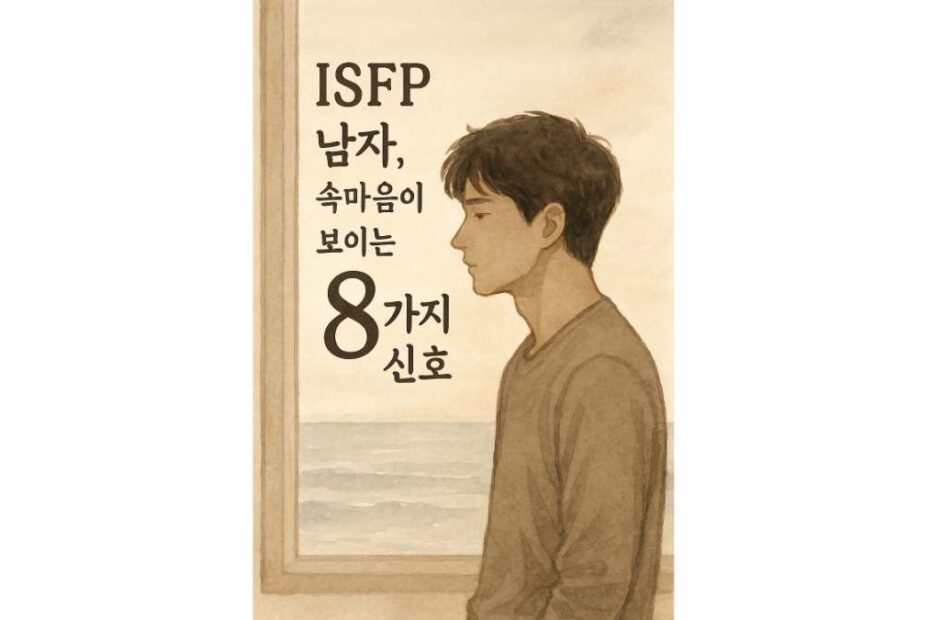 ISFP 남자의 속마음, 8단계로 완벽 해부!